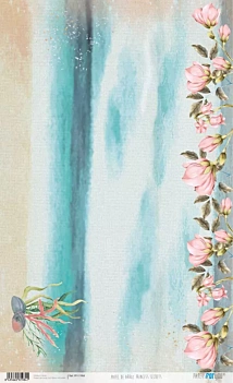 Papel de arroz Playa Princess Secrets PapersForYou 54x33cm