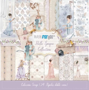 Scrapbooking Kit Belle Époque PapersForYou 20x20cm