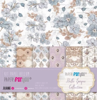 PapersForYou Belle Époque Vellum Paper Kit 30x31cm