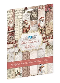 Papel Postcard Father Christmas PapersForYou 30x30cm
