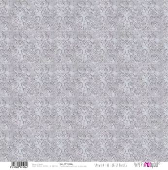 Papel Estrellas Snow On The Forest PapersForYou 30x30cm