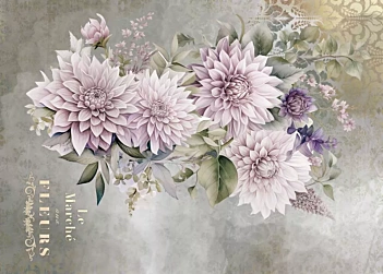 Tela de Encuadernar Roses I La Vie en Fleurs PapersForYou 70x50cm