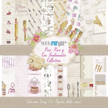 Trendy Girl PapersForYou scrapbooking kit 30x30cm