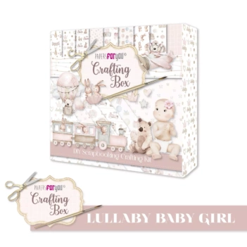 PapersForYour Lullaby Baby Girl Crafting Box
