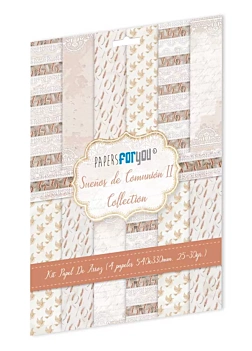 Kit 4 papeles de arroz Niño Pelirrojo Sueños de Comunión PapersForYou 54x33cm