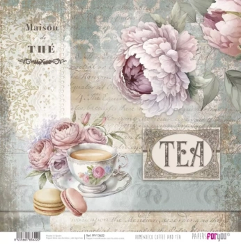 Papel Tarjetas Home & Deco Coffee and Tea PapersForYou 30x30cm