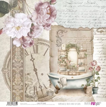 Klokpapier Home & Deco Bad- en KeukenpapierForYou 30x30cm