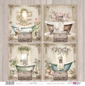 Badkaartpapier Home & Deco Bad- en KeukenpapierForYou 30x30cm