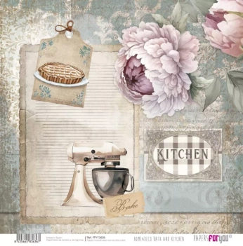Papier pastelowy Home & Deco Papiery łazienkowe i kuchenneForYou 30x30cm