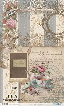 Papel de Arroz Té III Home & Deco Coffee and Tea PapersForYou 54x33cm
