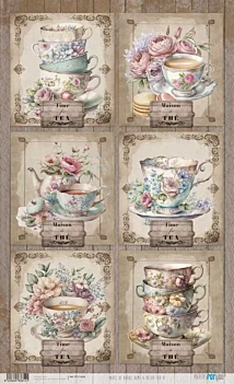 Thé Papier de Riz VI Home & Deco Café et Thé PapersForYou 54x33cm