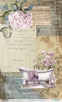 Bathroom Rice Paper I Home & Deco Bath and Kitchen PapersForYou 54x33cm