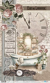 Rice Paper Bathroom IV Home & Deco Bath and Kitchen PapersForYou 54x33cm