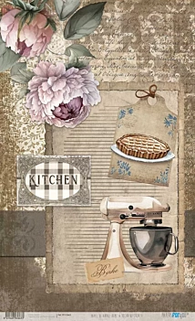 Papier ryżowy kuchenny II Home & Deco Papiery łazienkowe i kuchenneForYou 54x33cm