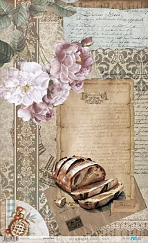 Papier ryżowy kuchenny IV Home & Deco Papiery łazienkowe i kuchenneForYou 54x33cm