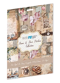 Kit van 6 Keukenrijstpapier Home & Deco Bad- en Keukenpapier ForYou 54x33cm
