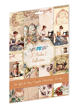 Tela de encuadernar IV L´Atelier PapersForYou 70x50cm