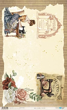 Papel de Arroz Hilo L´Atelier PapersForYou 54x33cm