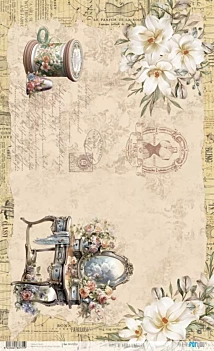 Papel de Arroz Vestidor  L´Atelier PapersForYou 54x33cm