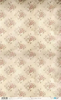 Papel de Arroz Flores L´Atelier PapersForYou 54x33cm