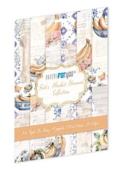 Kit 4 Papeles de Arroz Lemon Fruits Market PapersForYou 54x33cm