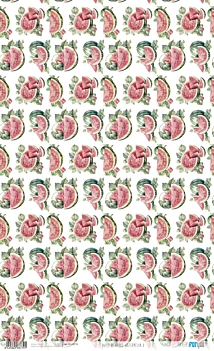 Papel de Arroz Watermelon IV Fruits Market PapersForYou 54x33cm