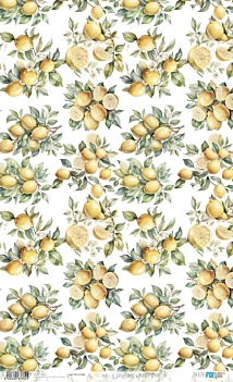 Papel de Arroz Lemon VI Fruits Market PapersForYou 54x33cm