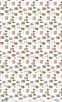 Kit 4 papeles de arroz II Candy Christmas PapersForYou 54x33cm