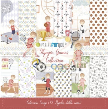 Tela de encuadernar IV Olympic Games 70x50cm