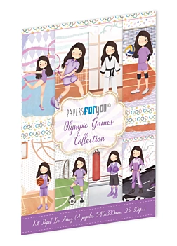 Kit 4 Papeles de Arroz I Olympic Games PapersForYou 54x33cm