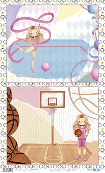 Kit 4 Papeles de Arroz II Olympic Games PapersForYou 54x33cm