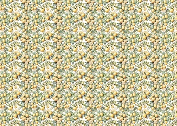 Tela de encuadernar Lemon III Fruits Company PapersForYou 70x50cm