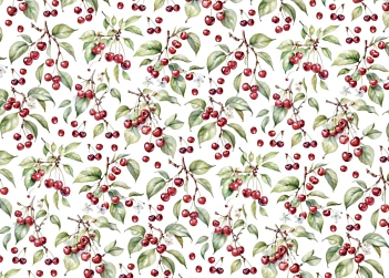 Tela de encuadernar Lemon IV Fruits Company PapersForYou 70x50cm