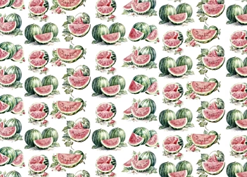 Tela de encuadernar Cherry IV Fruits Market PapersForYou 70x50cm