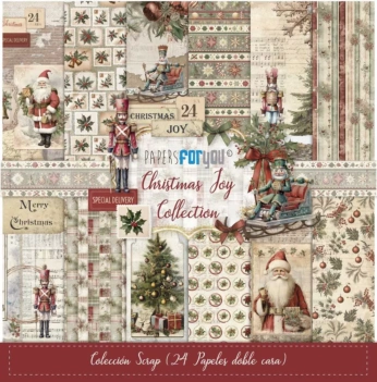 Kit de scrapbooking Christmas Joy PapersForYou 20x20m