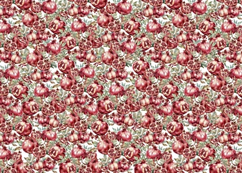 Tela de encuadernar Grenades II Fruits Market PapersForYou 70x50cm