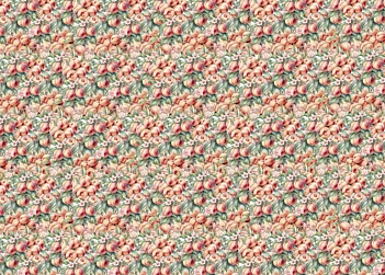 Tela de encuadernar Peaches III IFruits Market PapersForYou 70x50cm