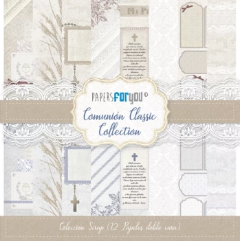 Kit de scrapbooking Più Bella Acquarella PapersForYou 30x30cm