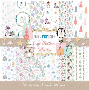 PaperForYou Cuqui Christmas-papierset 30x30cm
