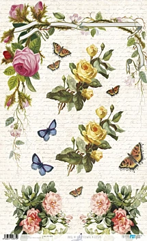 Rice paper Miss Mildred Postcard PapersForYou 54x33cm