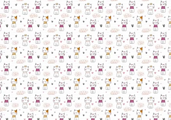 Tela de Encuadernar Happy Kitten PapersForYou 70x50cm