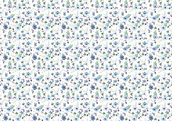 Tela de Encuadernar Forget Me Not PapersForYou 70x50cm