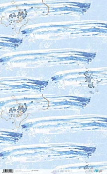 Papel de arroz Olas PapersForYou 54x33cm