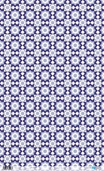 Papel de arroz Patrón Cerámico PapersForYou 54x33cm