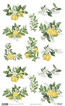 Papel de Arroz Limonero PapersForYou 54x33cm