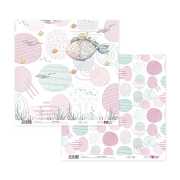 Papel Peces Fairies Land PapersForYou 30x30cm