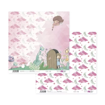 Fairies Land PapersCarta per la casa delle fate 30x30cm