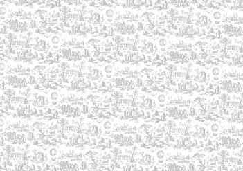 Tela de Encuadernar Toile de Jouy Globos PapersForYou 70x50cm