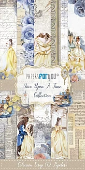 Kit de Scrapbooking Once Upon a Time PapersForYou 15x30cm