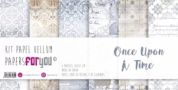 Once Upon a Time PapersForYou Vellum Papier Kit 30x31cm